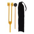 thumbnail image 4 of Milaget Tuning Fork Aluminum Alloy Practical Durability Premium Portable with Mallet Gold, 4 of 9