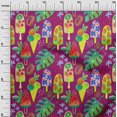 thumbnail image 3 of oneOone Viscose Chiffon Magenta Fabric Texture Sewing Craft Projects Fabric Prints By Yard 42 Inch Wide-5S, 3 of 5