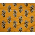 thumbnail image 4 of oneOone Polyester Lycra Fabric Leaves & Floral Block Printed Fabric 1 Yard 56 Inch Wide, 4 of 4