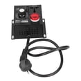 thumbnail image 3 of AC Voltage Regulator, SCR Voltage Dimmer, Anti-surge High Current AC110/220V For Household Appliances Speed Regulation Factories Dimming Applications AU Plug, 3 of 8