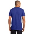 thumbnail image 2 of Hanes Adult X-Temp Unisex Performance T-Shirt, M, Deep Royal, 2 of 5