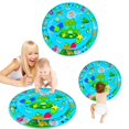 thumbnail image 2 of Baby Pat Pad Children's Crawling Training Pat Music Inflatable Seat Cushion Water Fillable Pat Pad Round Shape, 2 of 6