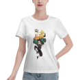 thumbnail image 1 of Women's Basic Short Sleeve T-Shirt Demon Slayer, 1 of 6
