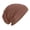 Brown, variant on Bomber Hats Slip On Pre Tied Head Scarves Women Headwear Turban Caps Head Wrap Headscarf For Women Girls Cap Bomber Hats beanies hats