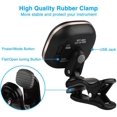 thumbnail image 2 of Guitar Tuner Rechargeable Clip On LED Color Display Tuner for All Instruments - Guitar, Violin, Ukulele & Chromatic Tuning Modes, Fast & Accurate, Easy to Read, Professional and Beginner, 2 of 8