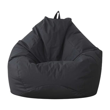 HOARBOEG Petites Housses de Fauteuils de Repos Sans Remplissage en Tissu de Lin Fauteuil Lounge Siège Pouf Poire Pouf Canapé Tatami Salon Poufs (m)