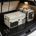 thumbnail image 1 of Dvkptbk Foldable Car Trunk Organizer with Lid Collapsibles Storage Box for Backseat Multifunction Waterproof Portable Camping Travels Gear Container home decor, 1 of 6