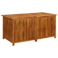 thumbnail image 4 of vidaXL Garden Storage Box 150x80x75 cm Solid Acacia Wood, 4 of 7