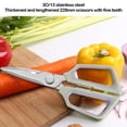 thumbnail image 4 of Stainless Steel Water Bottles,Multifunctional Chicken Scissors Stainless Steel Large Powerful Scissors for Outdoor Kitchen,Water Bottle Stainless Steel,Stainless Steel Bottle, 4 of 6