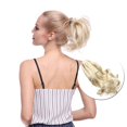 thumbnail image 1 of MesaSe 12” Extension de Cheveux de Queue de Cheval de Style Désordonné Réglable avec Pince à Mâchoires Cheveux Synthétiques, 1 of 6