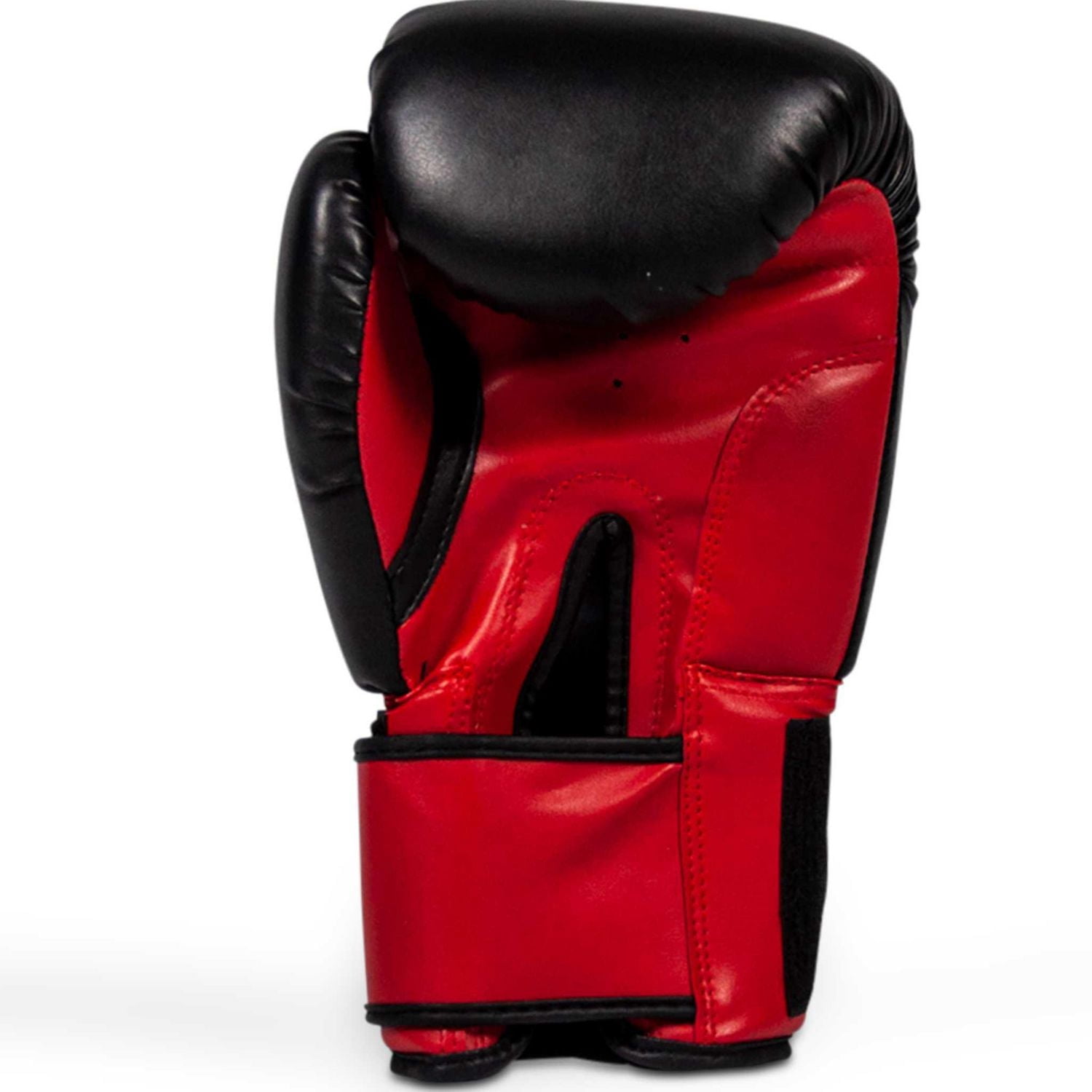 Gants de boxe Iron Body Fitness série Sport, 14 oz, gants d’entraînement rouge et noir