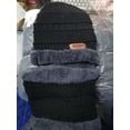 thumbnail image 4 of Winter Thermal Plush Hat Scarf Woolen Cap Cycling Windproof Cap Two-piece Suit, 4 of 6