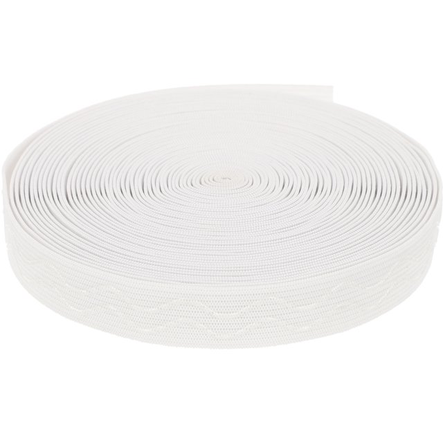 Bande Élastique de Couture Quotidienne Bande Tricotée Extensible Bobine Taille Élastique Bande Élastique