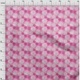 thumbnail image 3 of oneOone Viscose Jersey Fabric Circle Block Print Fabric By The Yard 60 Inch Wide, 3 of 5