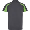 thumbnail image 2 of AWDis Just Cool Mens Short Sleeve Contrast Panel Polo Shirt, 2 of 2