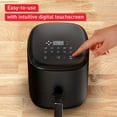 thumbnail image 3 of Refurbished T-Fal EY145850 Easy Fry Compact Air Fryer, 3L Capacity, Digital Touchscreen, 10 Auto Cooking Programs, Black, 3 of 3