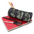thumbnail image 4 of Pen+Gear Khaki Green Camo Barrel Pencil Pouch in Durable Polyester, 4 of 6