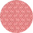 thumbnail image 1 of Ahgly Company Machine Washable Indoor Round Transitional Pastel Pink Area Rugs, 3' Round, 1 of 7