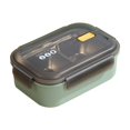 thumbnail image 1 of Dvkptbk Lunch Box Stainless Steel Insulated Lunch Box for Office Workers Large Capacity Lunch Box Student Compartment Lunch Tray Camping Essentials, 1 of 2