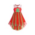 thumbnail image 1 of Girls Dress Christmas Tree New Year Holiday Party Dress 8 Years, 1 of 6