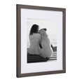 thumbnail image 3 of DesignOvation Gallery 11x14 matted to 8x10 Wood Picture Frame, Set of 4, Gray, 4 Count, 3 of 7