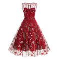 thumbnail image 4 of SMihono Robe d'Été pour Femmes Grande Taille Nouvelle Mode Décontractée Manches Longues Col Rond Chandail Contrasté Haut Vêtements pour Femmes Robe Chandail en Molleton, 4 of 8