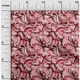 thumbnail image 2 of oneOone Cotton Poplin Twill Red Fabric Abstract Fabric For Sewing Printed Craft Fabric By The Yard 56 Inch Wide, 2 of 4