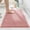 Pink, variant on Dense Short Pile Chenille Carpet, All-Season Home Use, Bedroom Soft Absorbent Non-Slip Rug, Flooring Decor, Modern Style, Durable Material