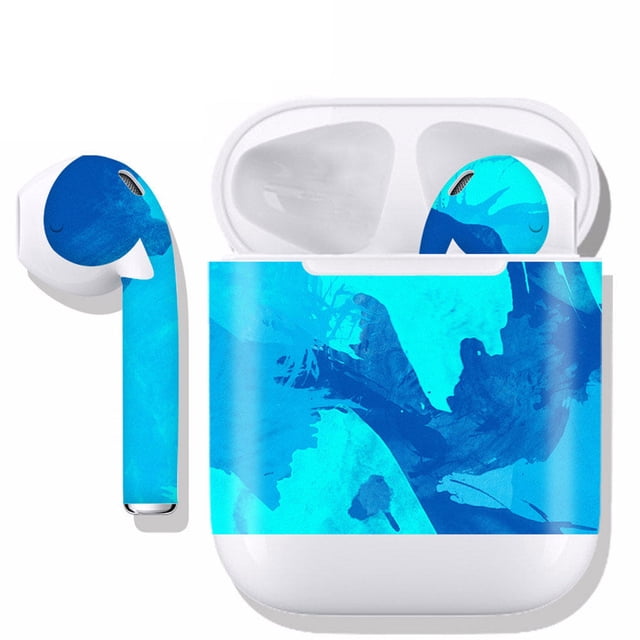 Bluetooth Headset Protective Sticker Full Protector Decal Charging case sticker Sticker Cover Replacement For AirPods Headphone