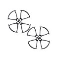 thumbnail image 2 of lionlar Blade Protection Cover, Propellers Protection Frame, for HS190 901H 901S Parts &, 2 of 9