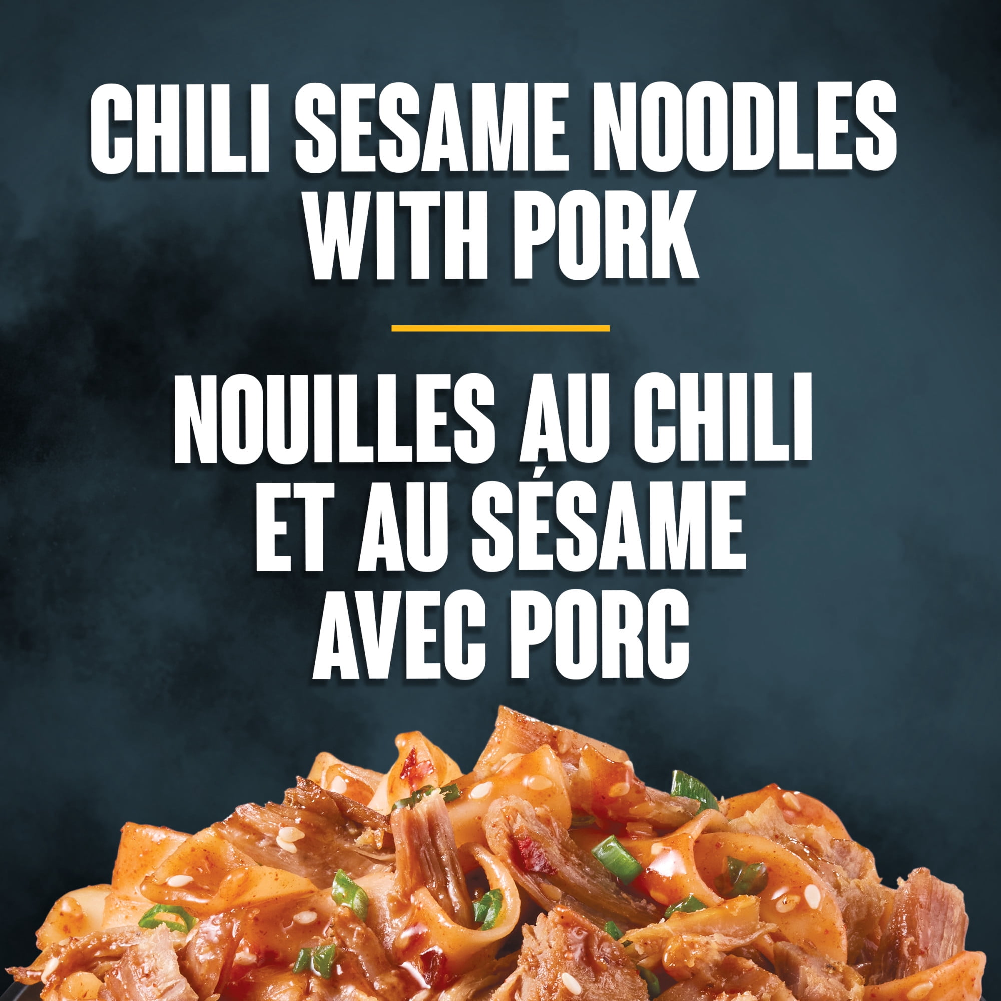CRAVE Chili Sesame Noodles with Pork Noodle Bowl, 340 g Box, CRAVE CHILI SESAME NOODLES W/PORK