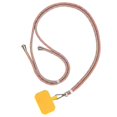 thumbnail image 3 of XZNGL Neck Mobile Phone Lanyard Universal Phone Lanyard Patch Nylon Patch Phone Lanyard Adjust Straps Net Red Fashion Mobile Phone Lanyard Hanging Neck Safe and Lost Fixed Card, 3 of 5
