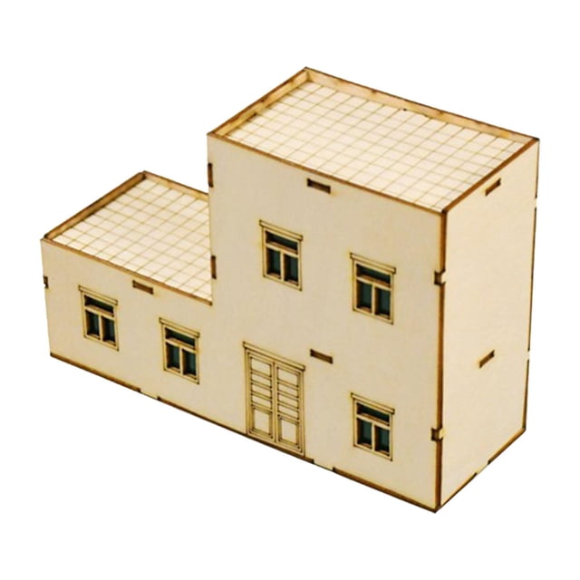 TISHITA 1:60 Scale Decor Miniature House Model for Gift Teens Adults Micro Landscape Style B