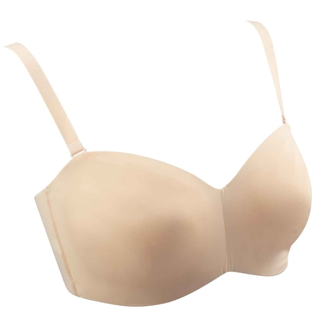 Mefallenssiah Women'S Oversized and Ultra-Thin Detachable Shoulder Straps Bra Type Daily Bra with Steel Rings