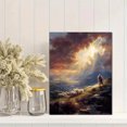 thumbnail image 2 of Jesus The Good Shepherd Canvas Wall Art 15.75x11.81 Inches, 2 of 8