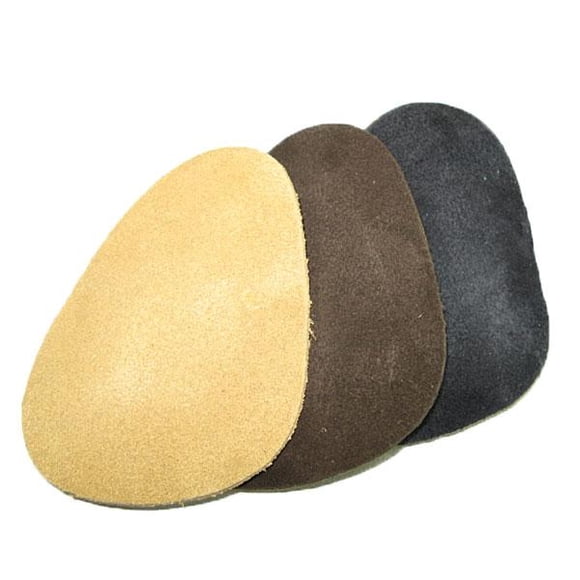 Moneysworth and Best Fashion Feet Suede Cushion Halter Pair Tan Black or Brown Shoe Grip