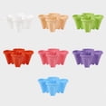 thumbnail image 3 of MesaSe Vertical Planter Stand Stacking Planter Strawberry Planting Pot Vertical Garden Planter Garden Tower Large Four Petal Flower Pot Single Planting Flower Pot Container, 3 of 7