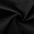 thumbnail image 4 of Qertyioot Chemise pour Femme Basique Unie Ample à Col Rond à Manches Mi-Longues en Coton et Lin Plié, 4 of 6