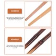 thumbnail image 4 of OULII 1 Pair Japanese Kitchen Cooking Utensils Wood Chopsticks Reusable Non Slip for Home Tableware, 4 of 8