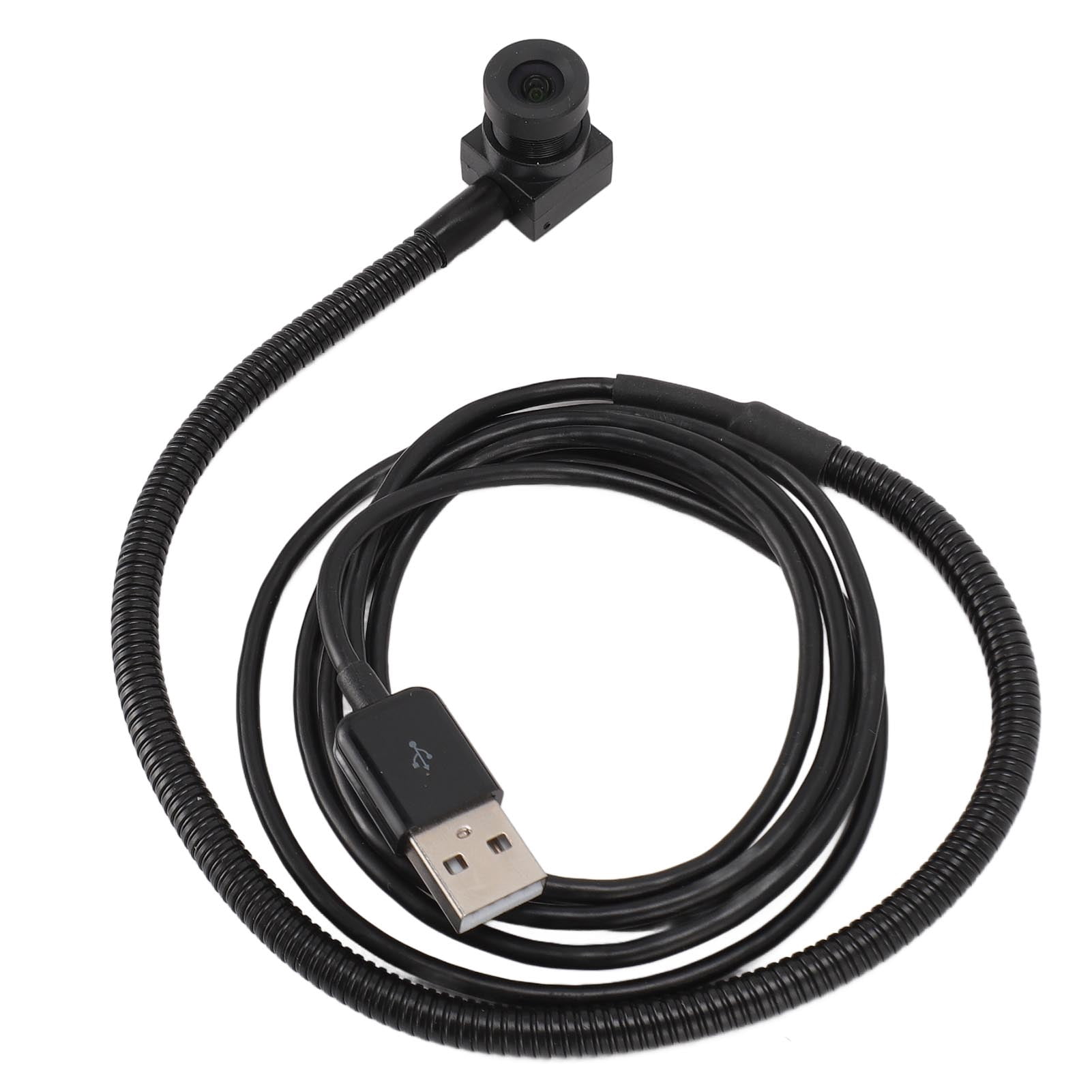 Center Screen Webcam, 2MP Plug and Play 3.6mm Lens USB Webcam Clear Sound  for Video Conferencing