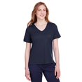 thumbnail image 1 of Ladies' CrownLux Performanceâ„¢ Plaited Rolled Sleeve Top DG20WB, 1 of 2