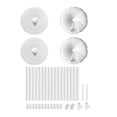 thumbnail image 3 of GUOOL Ballon Arch Holder Kit Adjustable for Background Party Supplies Decorations 2m, 3 of 4