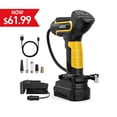 thumbnail image 2 of AstroAI Tire Inflator, Air Compressor Cordless Car Tire Pump, 20V Rechargeable Li-ion Battery Powered 150PSI Handheld Air Pump with 12V Car Power Adapter, 2 of 9