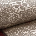 thumbnail image 2 of Madison Park Donovan Ensemble de Douillette 7 Pcs, Grand Lit, Rouge, 2 of 5