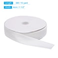 thumbnail image 2 of Unique Bargains Velvet Ribbon 1 1/2 Inch x 10 Yard Single Face Spool Silky DIY Crafts Gift Wrapping Bow Decoration White, 2 of 5