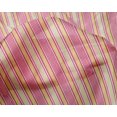 thumbnail image 3 of oneOone Silk Tabby Fabric Multicolor Stripe Decor Fabric Printed BTY 42 Inch Wide, 3 of 3