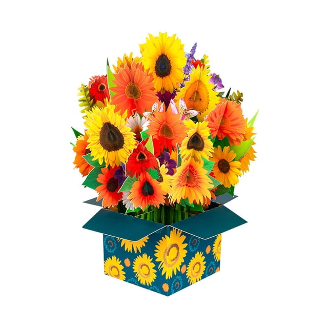 Mothers Day Card 2024 New Mother's Day Three-Dimensional Greeting Card Inventive Bouquet Set Three-Dimensional Mother's Day Blessing Card Mothers Day Presents
