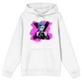 thumbnail image 1 of League of Legends Arcane Jinx Shark Gun Chandail à Capuchon Blanc, 1 of 3
