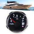thumbnail image 1 of Acouto Fuel  Gauge, 2in Multi-Function Fuel  Gauge Intelligent Alarm IP67 Waterproof Marine Auto Instrument 316 Stainless Steel, 1 of 8