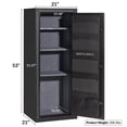 thumbnail image 4 of 53" Tall Ammo Safe, Large Capacity Gun Ammo Storage Safe With Electronic Lock & Fire Protection (9.56 Cu. Ft.) - SA5520LZ-AMG-CA, 4 of 8